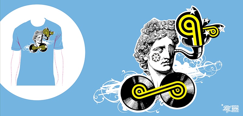 Apollo, el dios griego de la m&uacute;sica