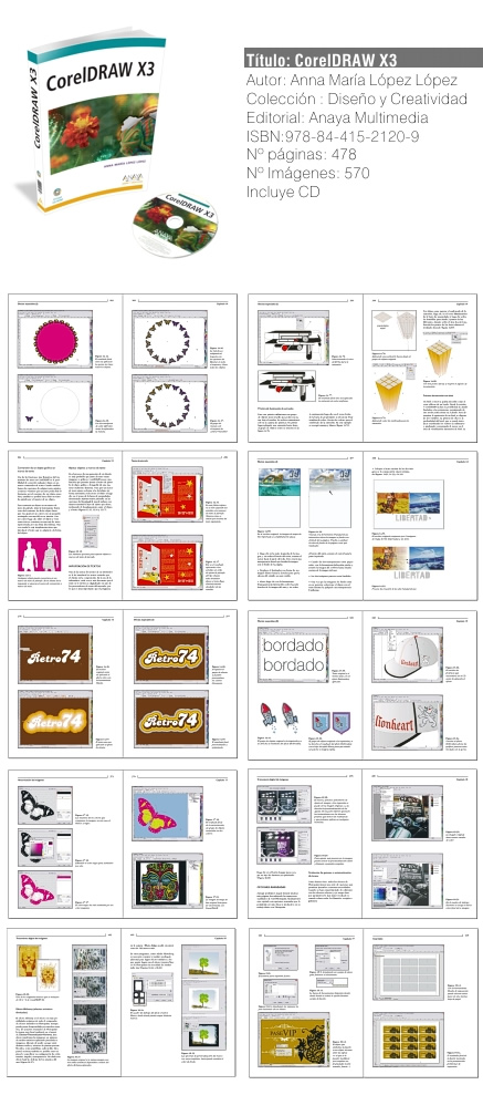 CorelDRAW X3 book with CD-ROM